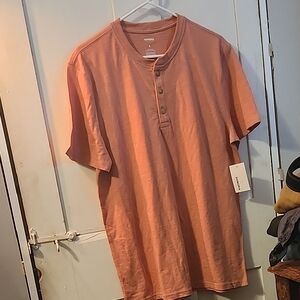 Large Sonoma Mens Essential Henley Tshirt